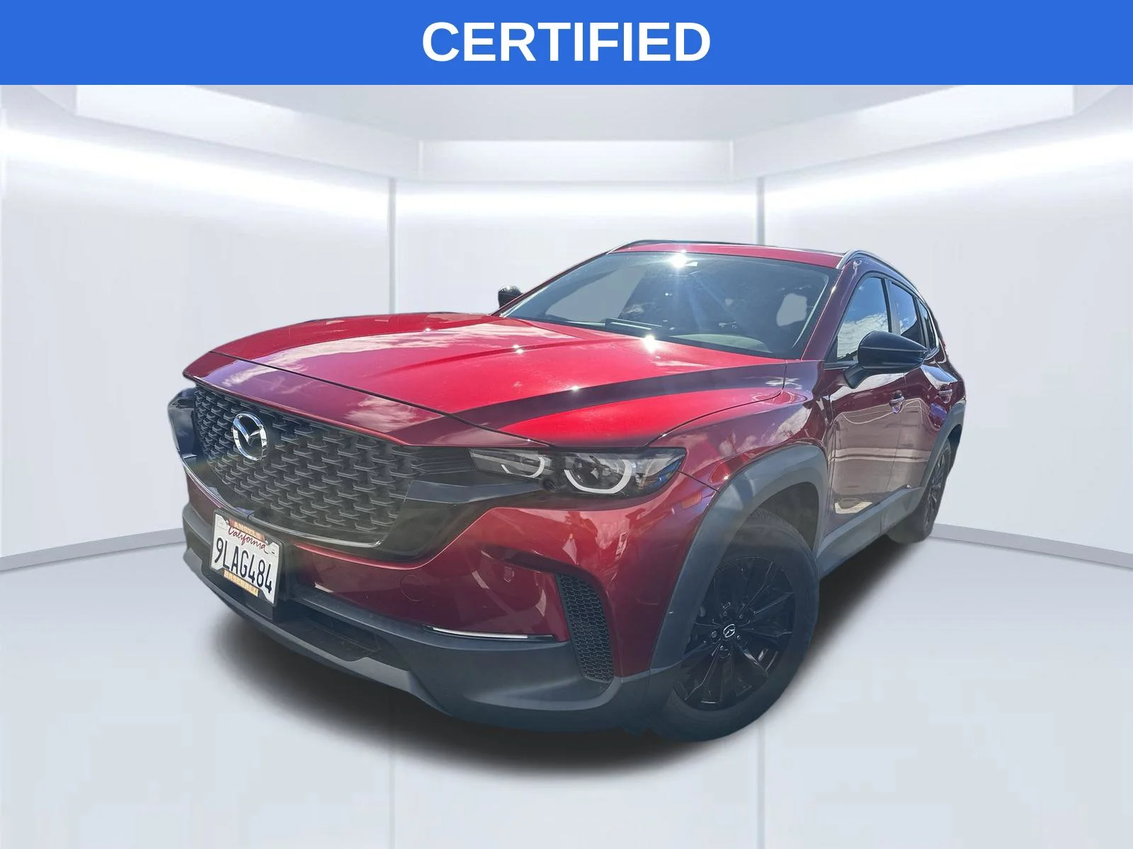 Certified Used 2024 Red Mazda 2.5 S Premium Package image 1