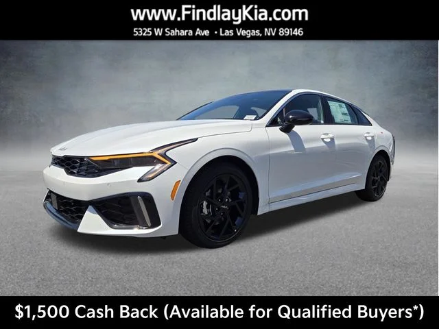 New 2026 White Kia GT-Line image 1