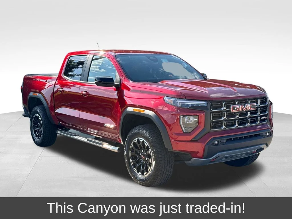 Certified Used 2026 Volcanic Red GMC AT4 image 1