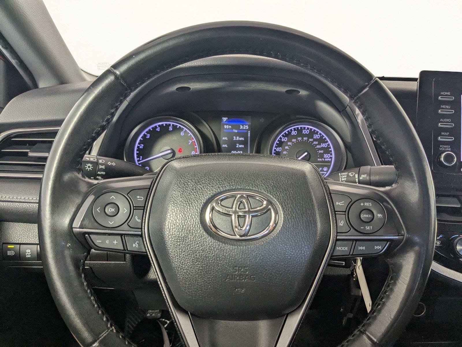 Certified Used 2023 Supersonic Red Toyota SE image 16