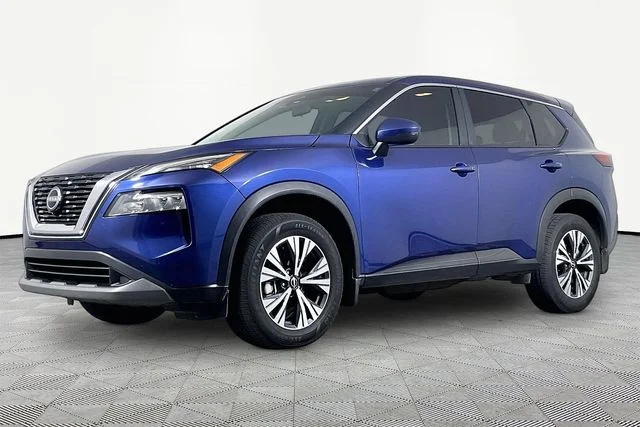 Used 2022 Blue Nissan SV image 1