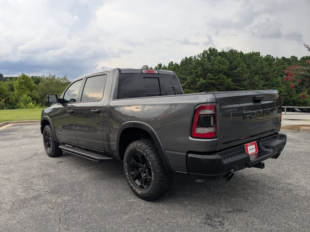Used 2022 Granite Crystal Metallic Clearcoat Ram Rebel image 7