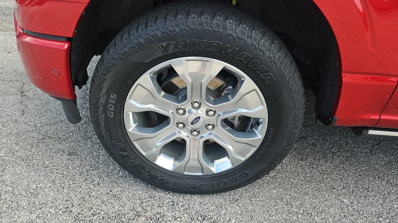 Used 2021 Red Ford Platinum 4WD image 8