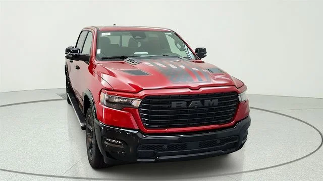 New 2026 Molten Red Pearl-Coat Exterior Paint RAM Laramie image 2