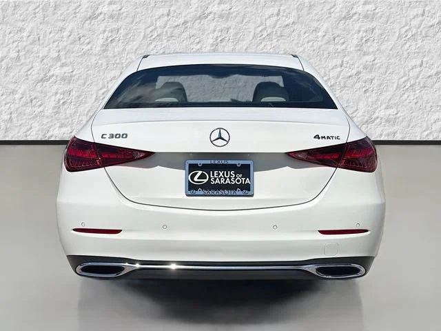 Used 2025 Polar White Mercedes-Benz C 300 image 4
