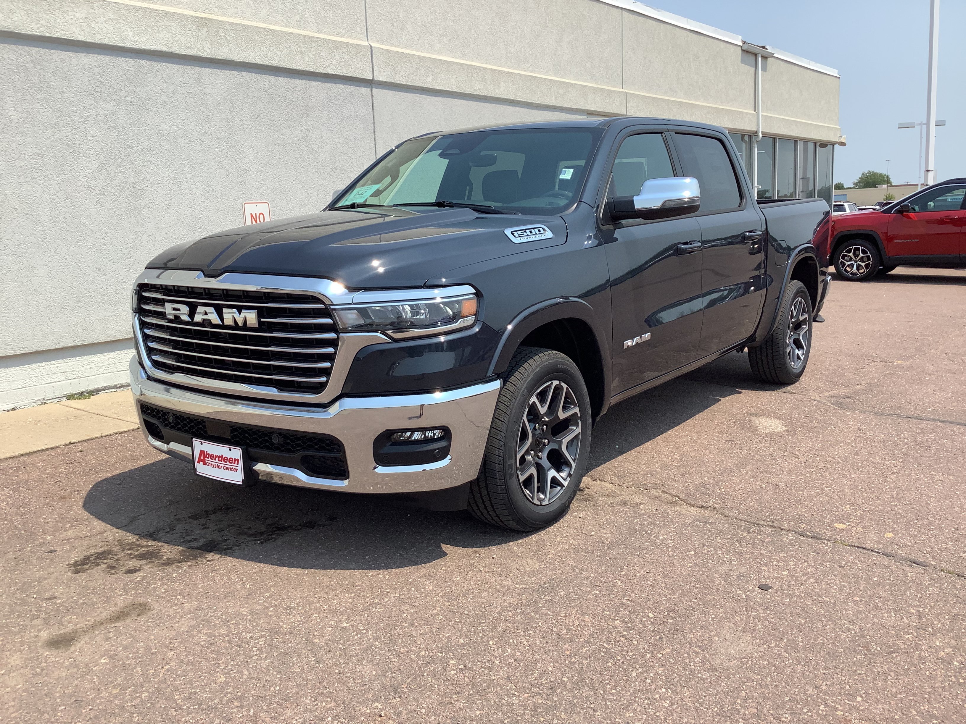 New 2026 Forged Blue Metallic Exterior Paint RAM Laramie image 2