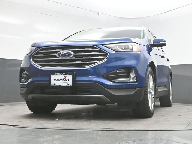 Used 2020 Blue Ford Titanium image 33