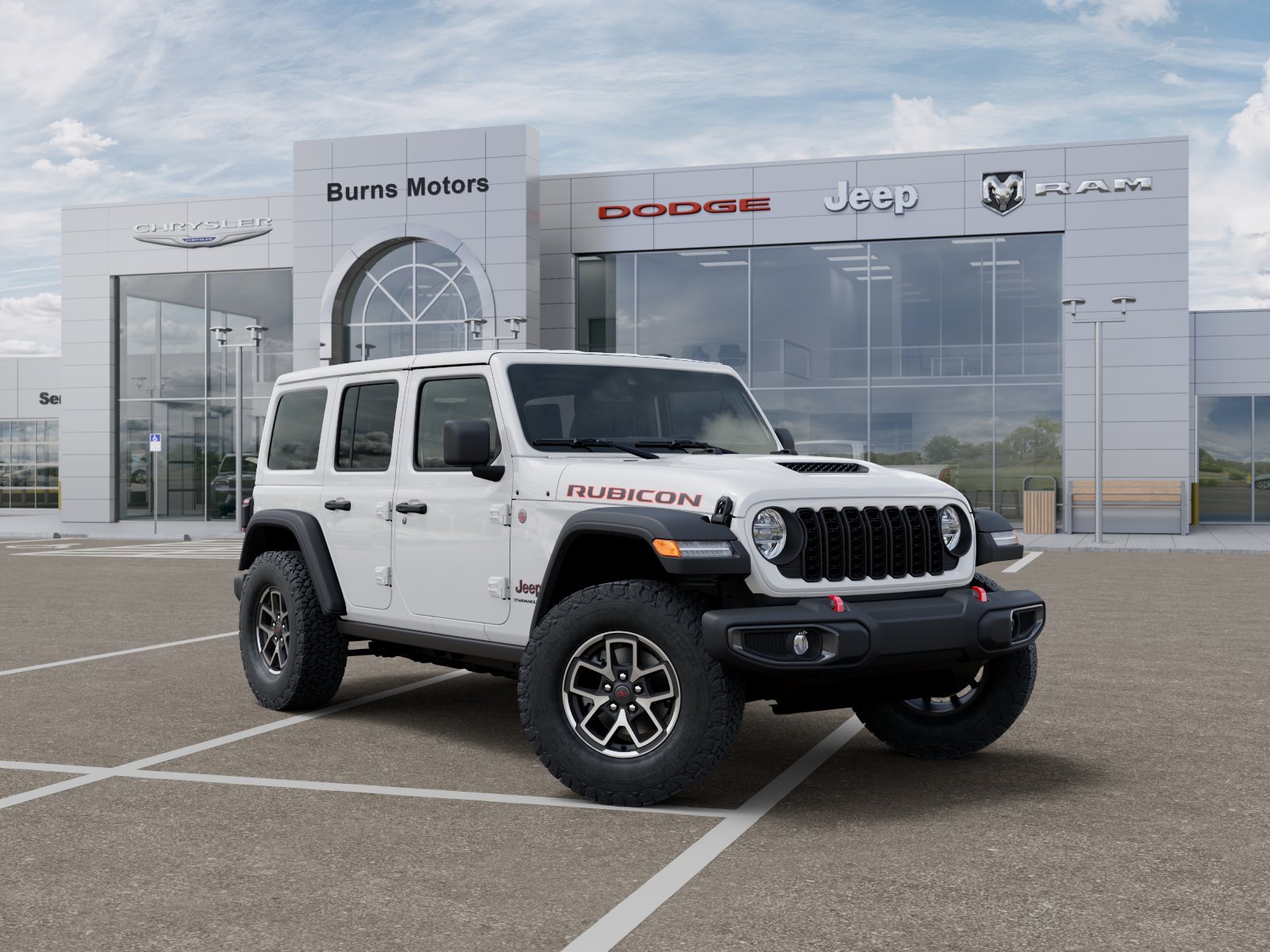 New 2026 Bright White Clearcoat Jeep Rubicon 4-Door image 31