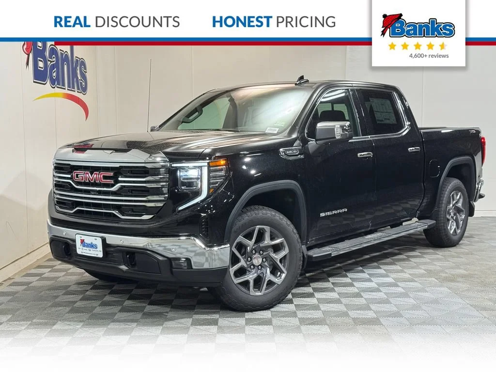New 2026 Onyx Black GMC SLT image 1