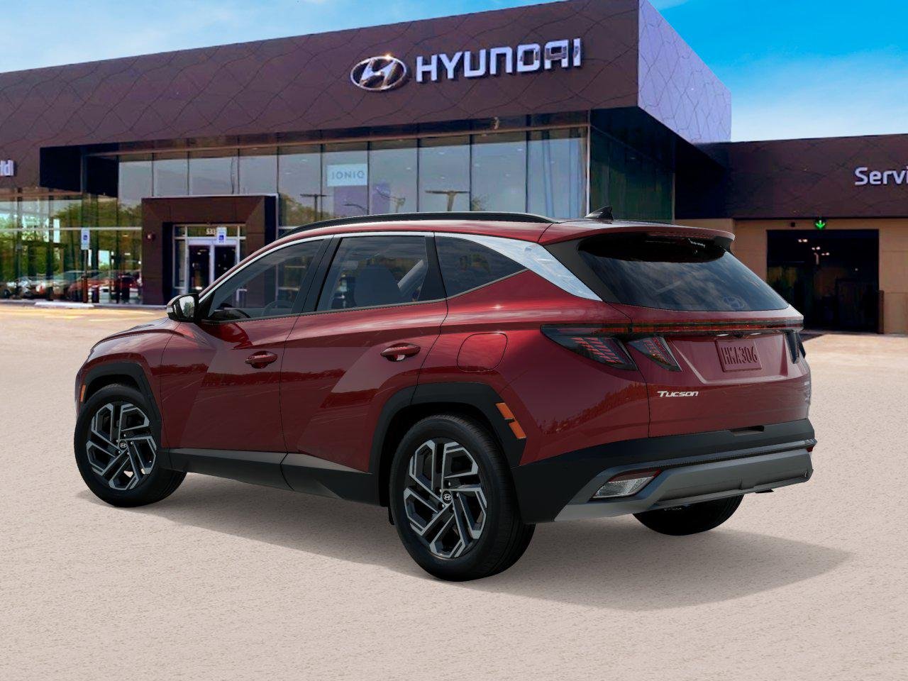 New 2026 Ultimate Red Hyundai Limited AWD image 5