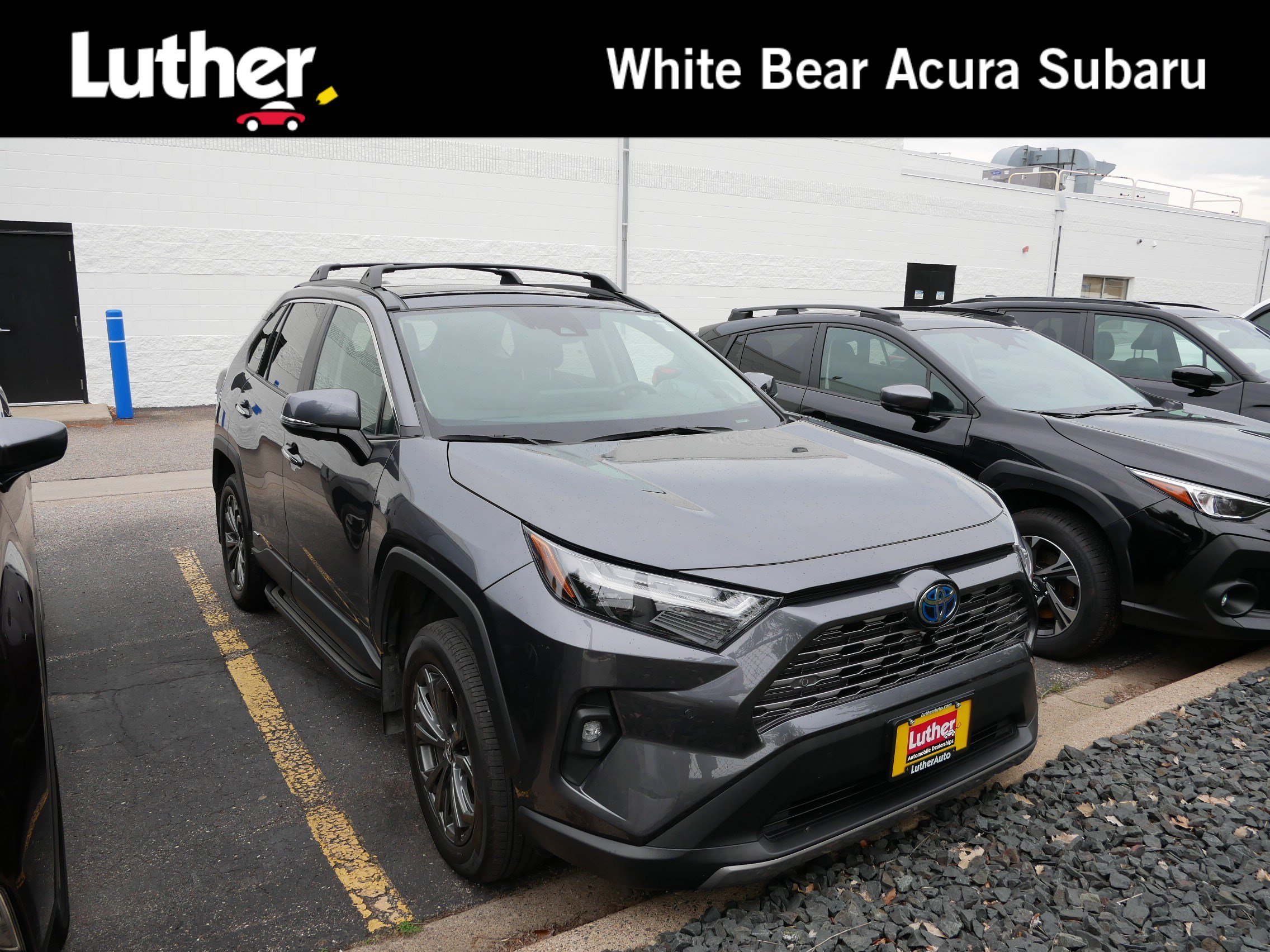 Used 2023 Magnetic Gray Metallic Toyota Hybrid Limited image 1