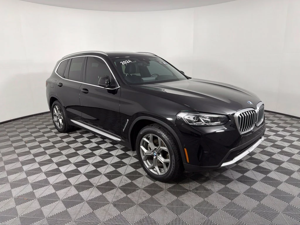 Certified Used 2024 Jet Black BMW xDrive30i image 3
