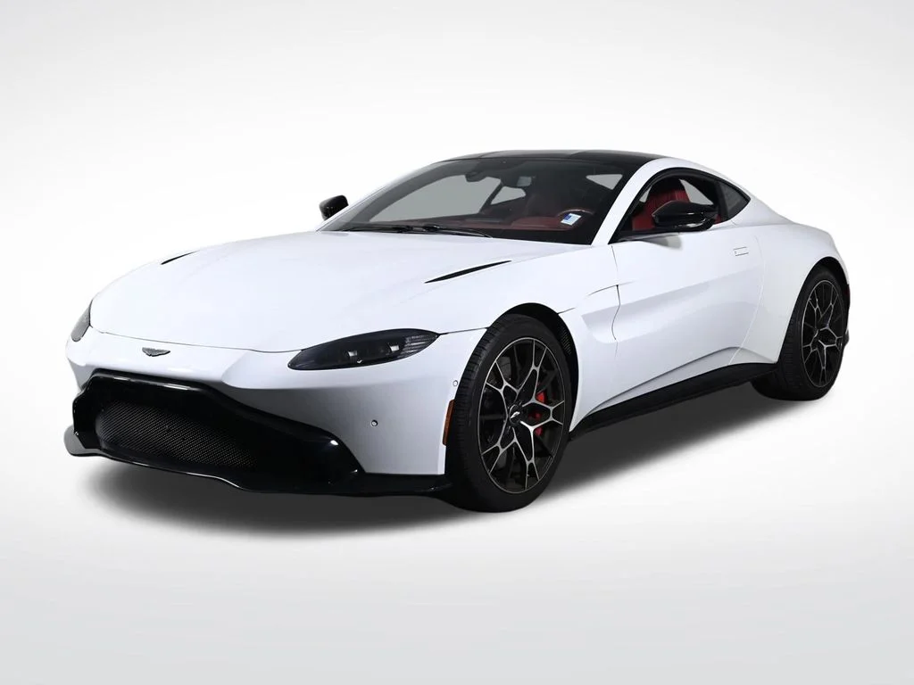 Used 2022 Lunar White Aston Martin Coupe image 1