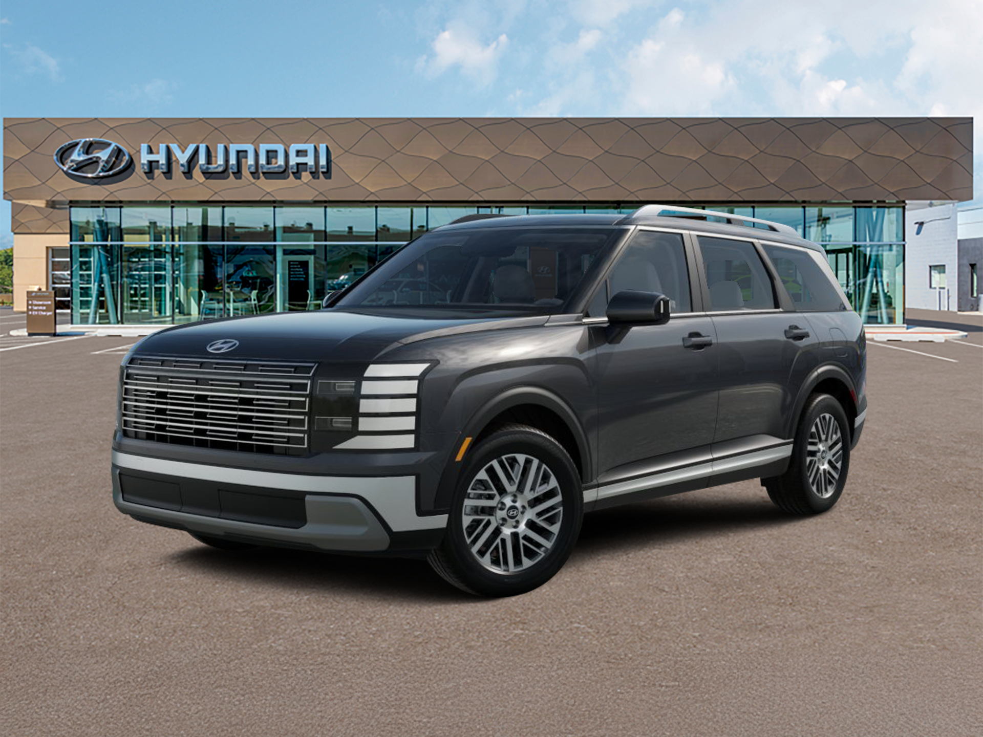 New 2027 Gray Hyundai SEL AWD image 2