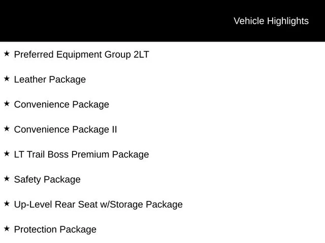 Used 2024 Black Chevrolet LT Trail Boss image 7
