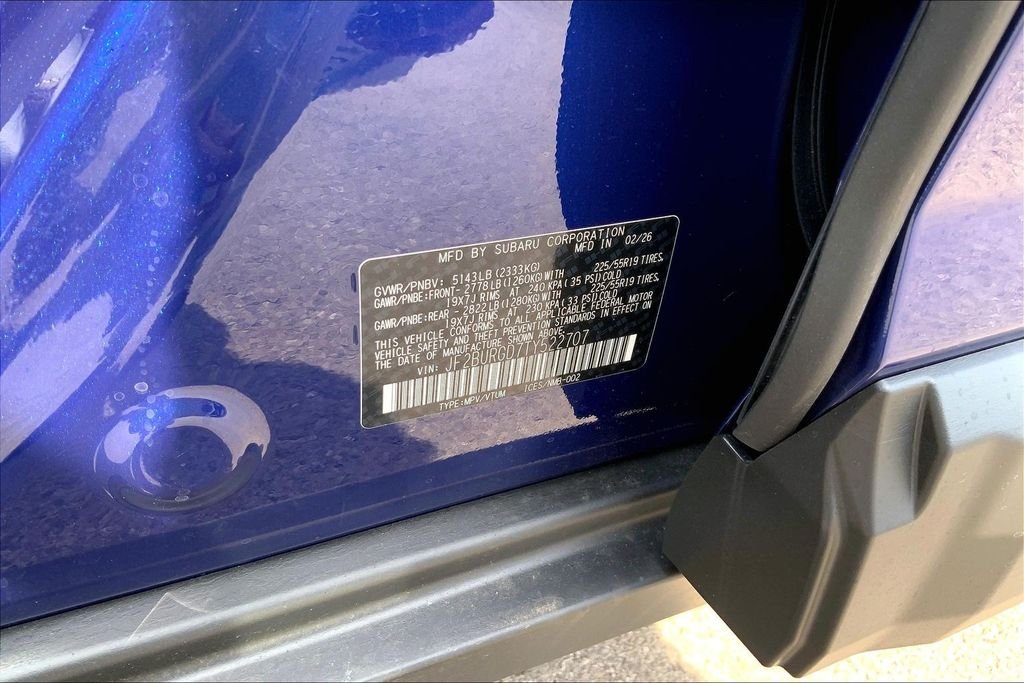 2026 Subaru Outback Limited XT - Photo 8