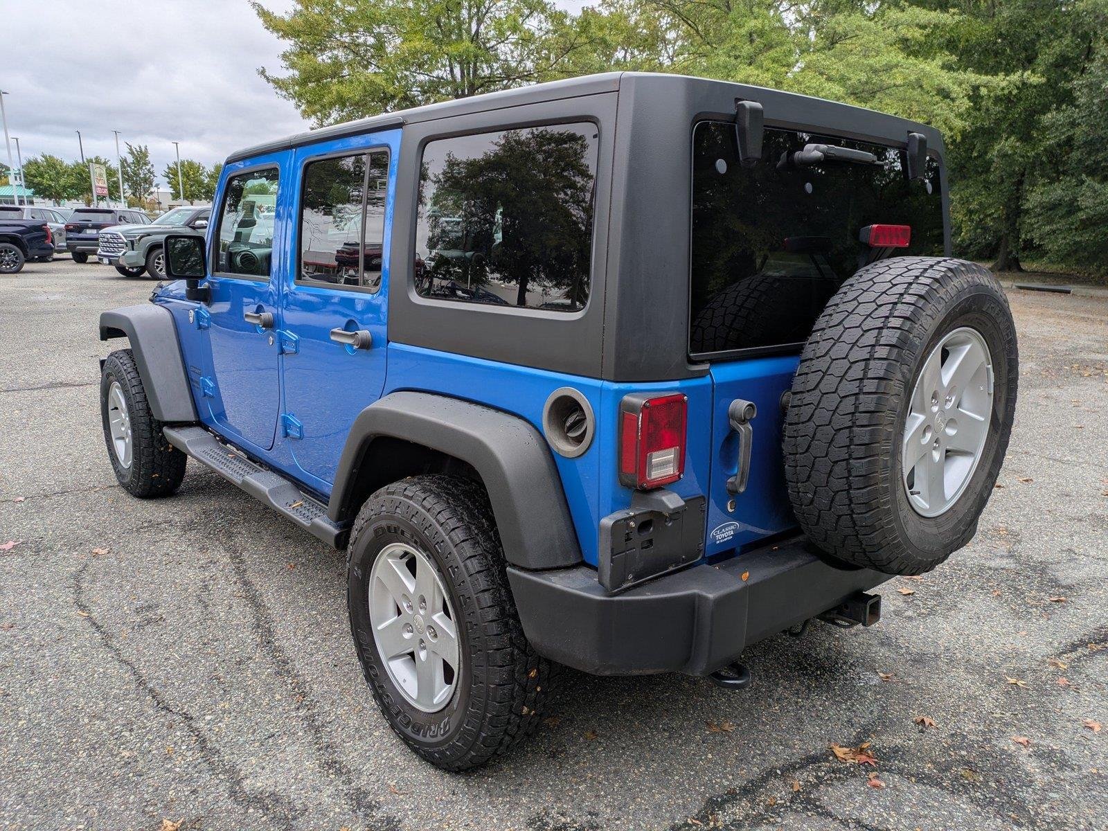 Used 2015 Hydro Blue Pearl Coat Jeep Sport image 6