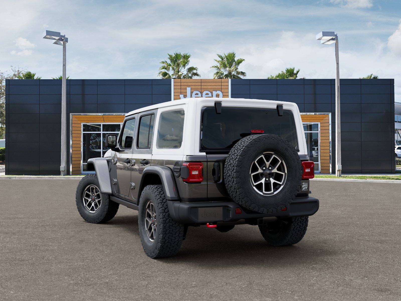 New 2026 Granite Crystal Metallic Clearcoat Jeep Rubicon image 3