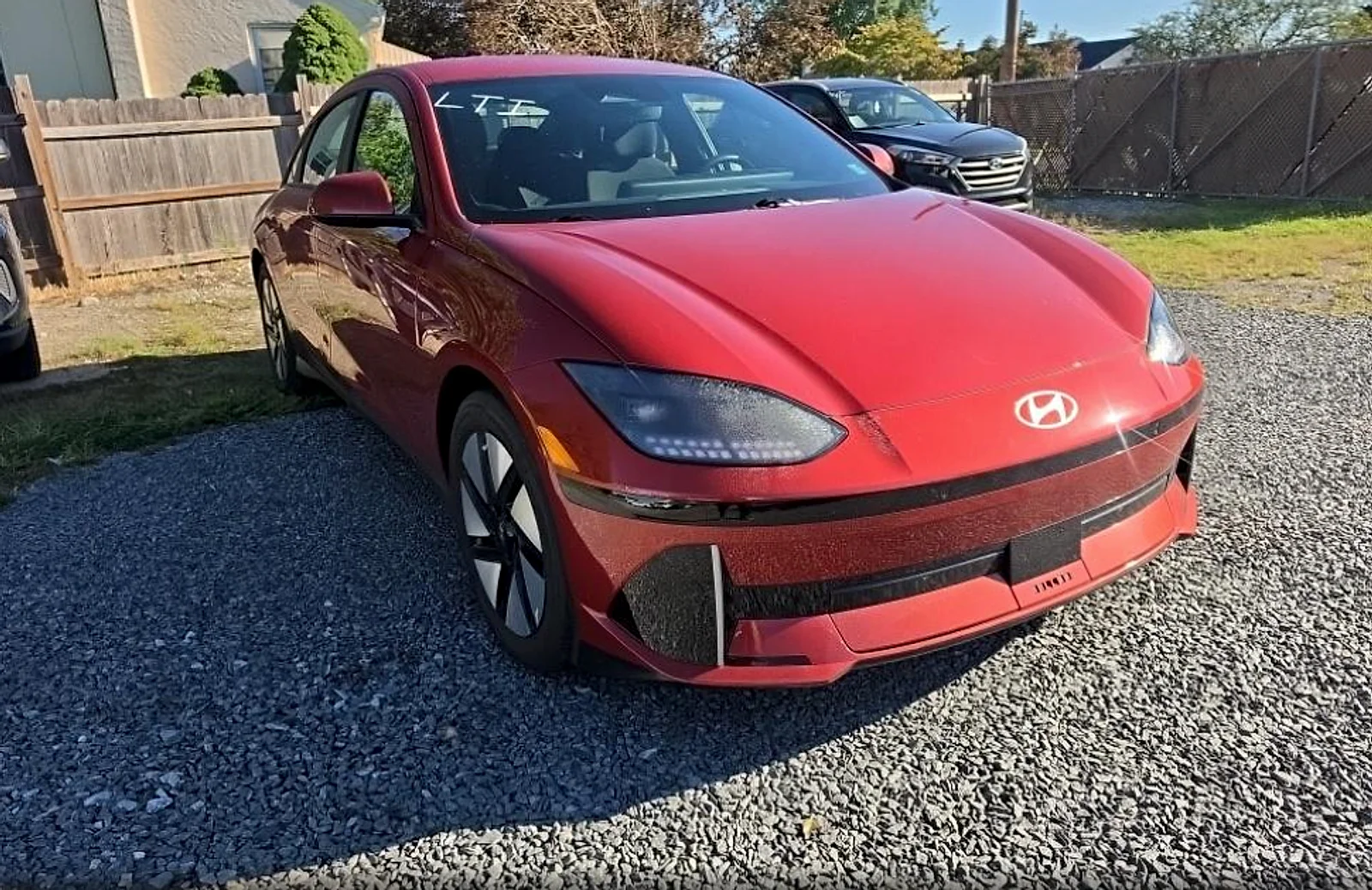 Used 2024 Ultimate Red Hyundai SE image 2