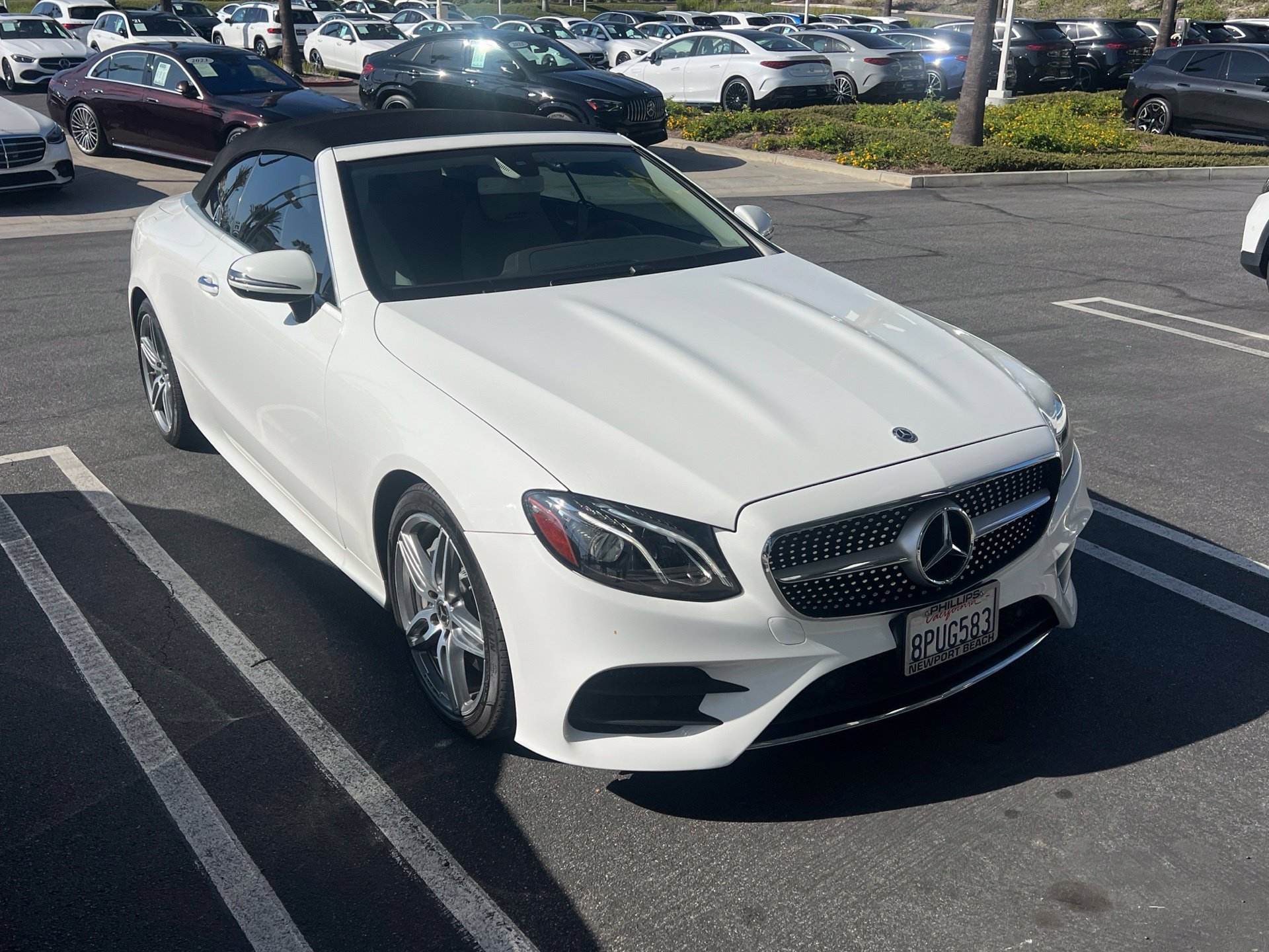 Used 2020 White Mercedes-Benz E 450 image 3