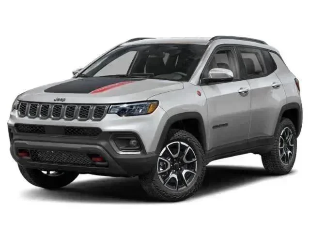 Used 2024 Silver Jeep Trailhawk image 1