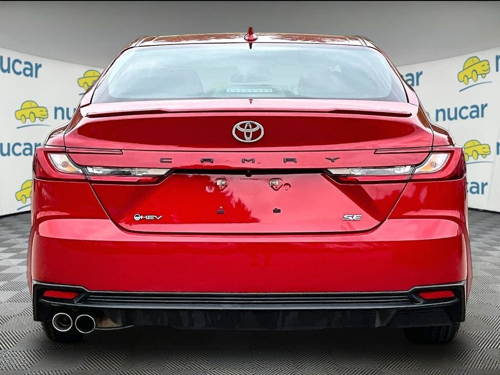 Used 2025 Red Toyota SE image 5