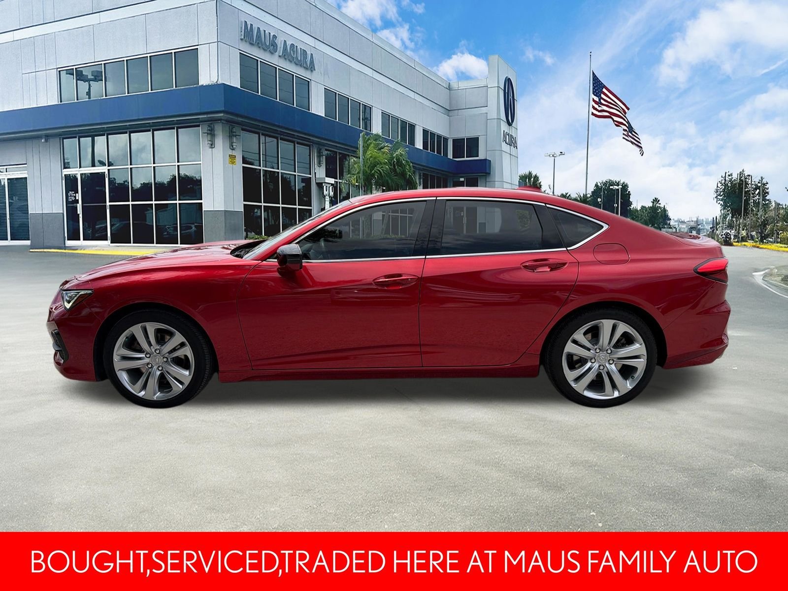 Used 2023 Performance Red Pearl Acura Technology Package image 7