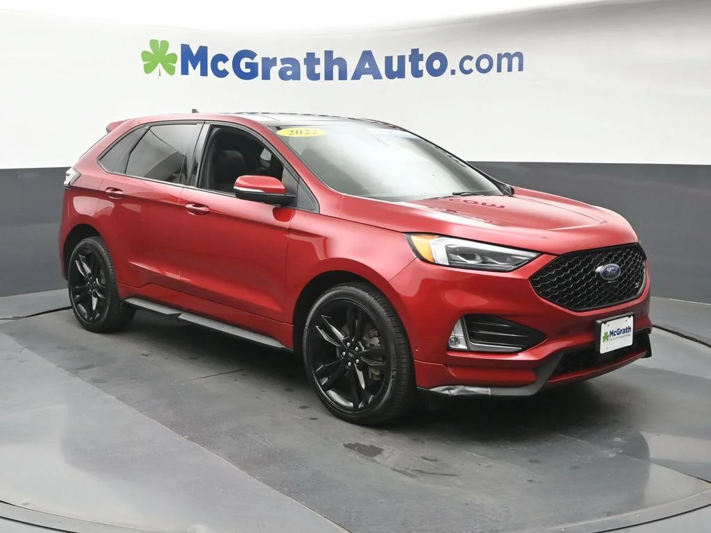 Certified Used 2022 Red Ford ST image 2