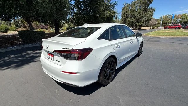 New 2026 Platinum White Pearl Honda 2WD Sport Hybrid image 4