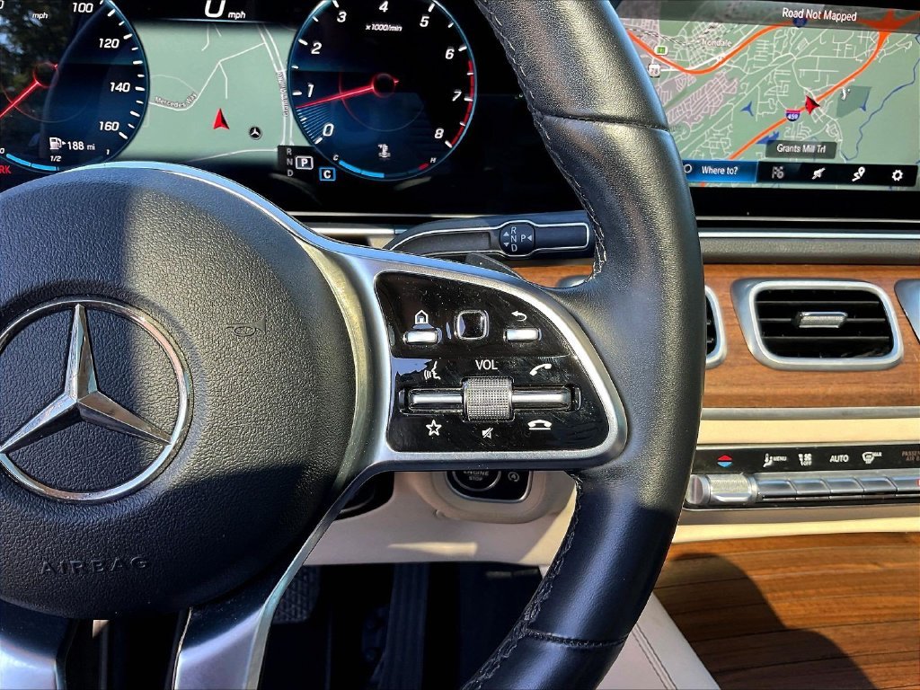 Certified Used 2022 Lunar Blue Metallic Mercedes-Benz GLE 350 image 14
