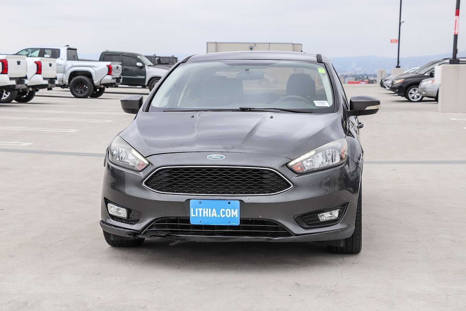 Used 2018 Magnetic Metallic Ford SEL image 2