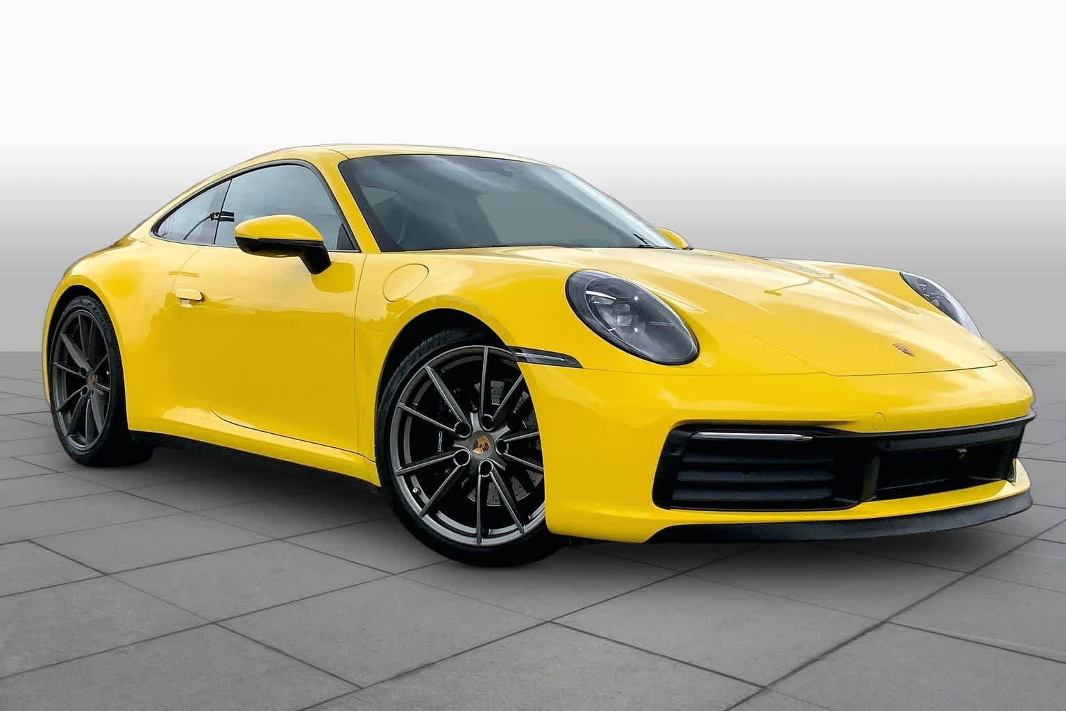 Used 2021 Racing Yellow Porsche Carrera S image 3