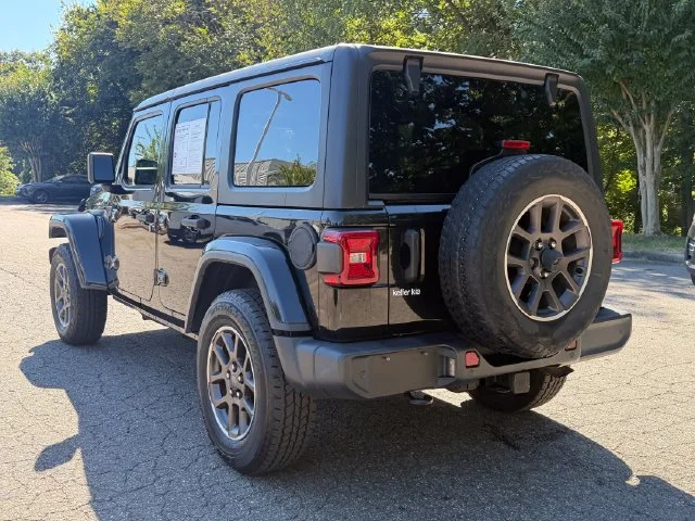 Used 2021 Black Clearcoat Jeep Unlimited Sport image 3
