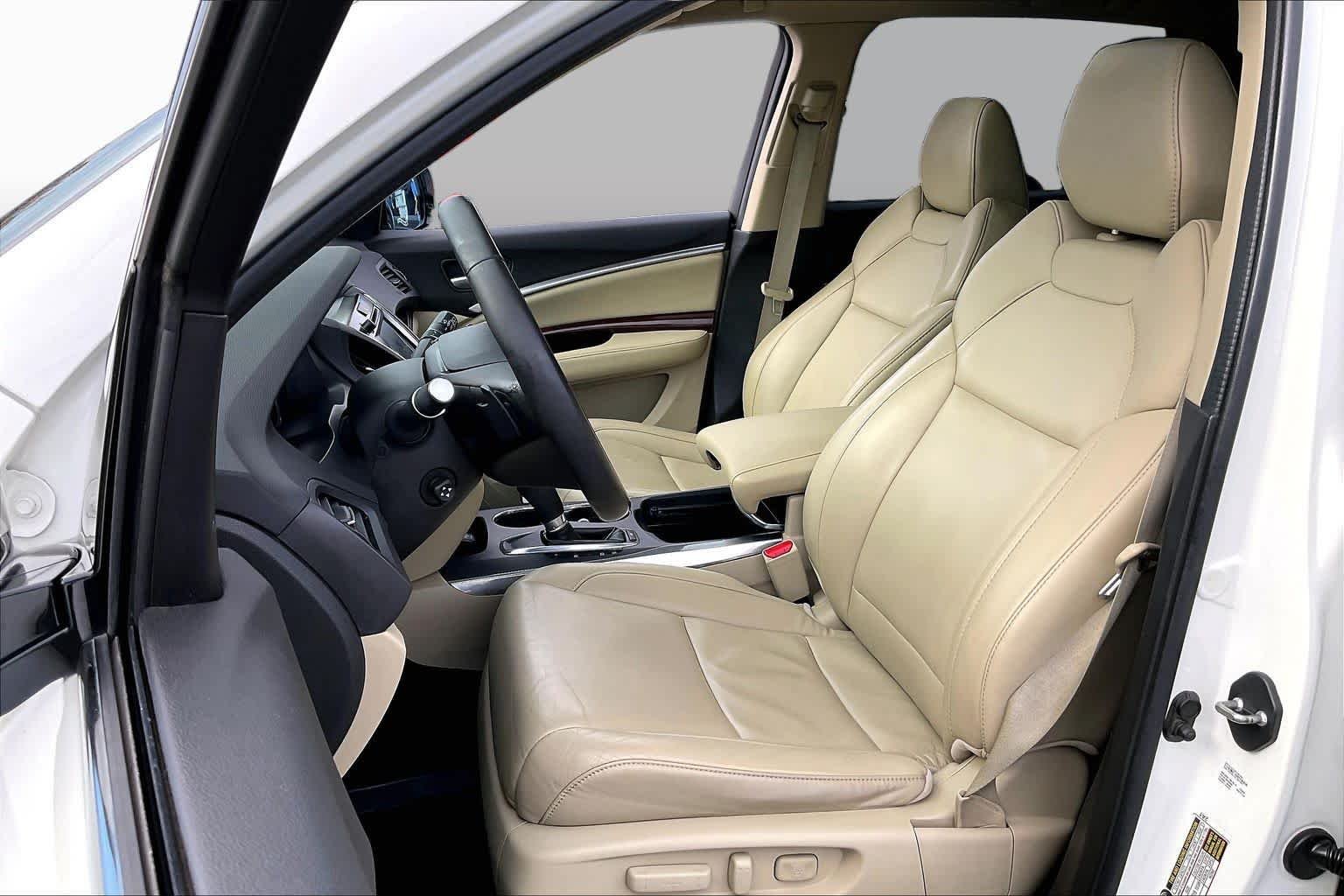 Used 2015 White Acura Tech Pkg image 7