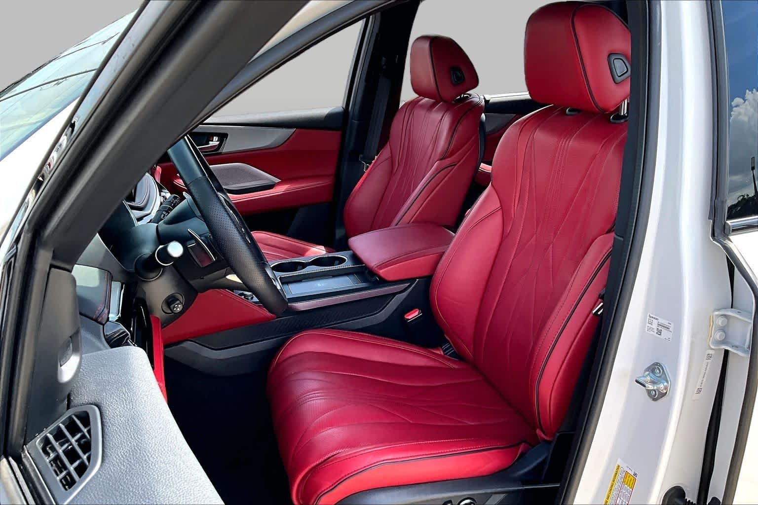 Used 2025 Platinum White Pearl Acura w/A-Spec Advance Package image 8