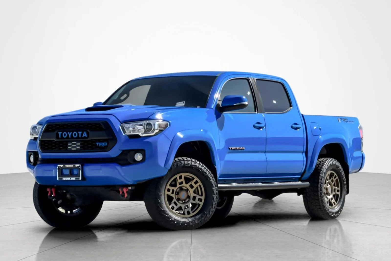 Certified Used 2021 VOO DOO BLUE Toyota TRD Sport image 1