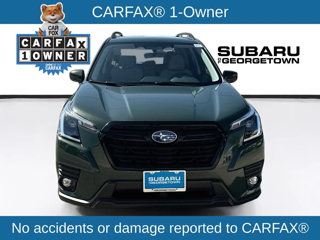 Certified Used 2024 Green Subaru Premium image 2