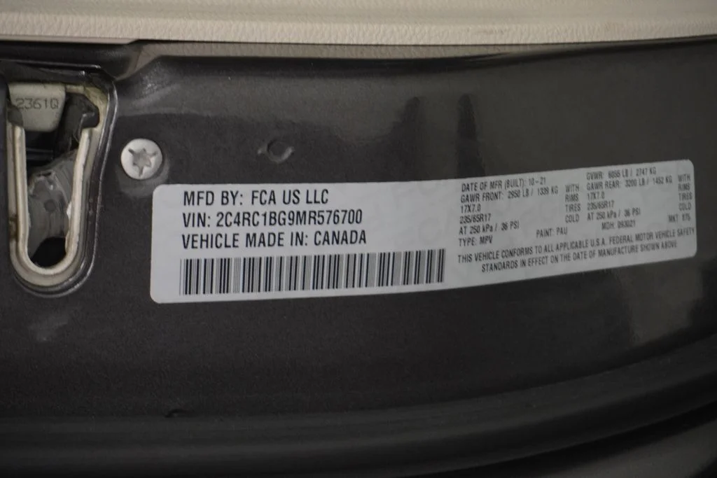 Certified Used 2021 Gray Chrysler Touring L image 50