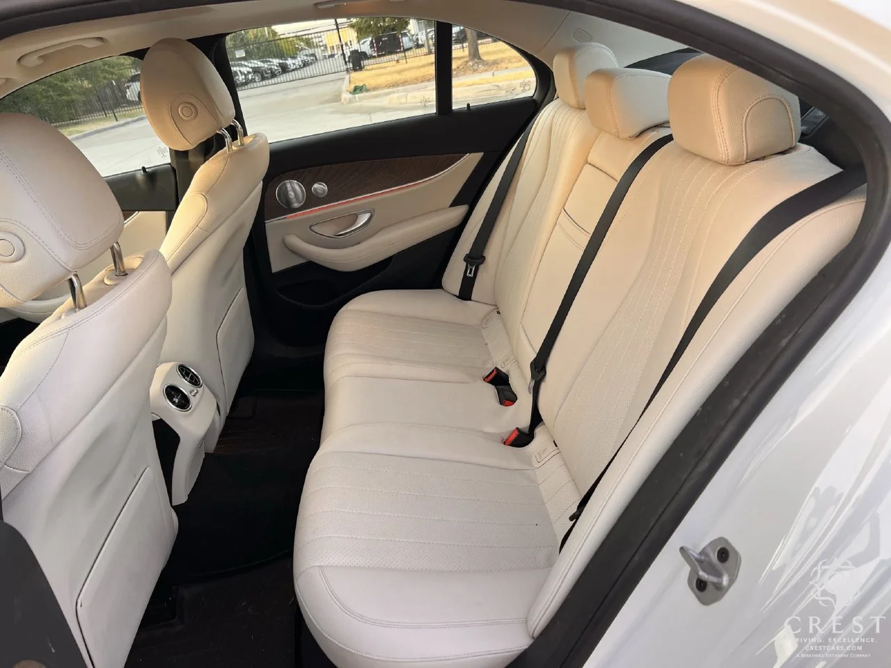 Used 2021 White Mercedes-Benz E 350 4MATIC® image 26