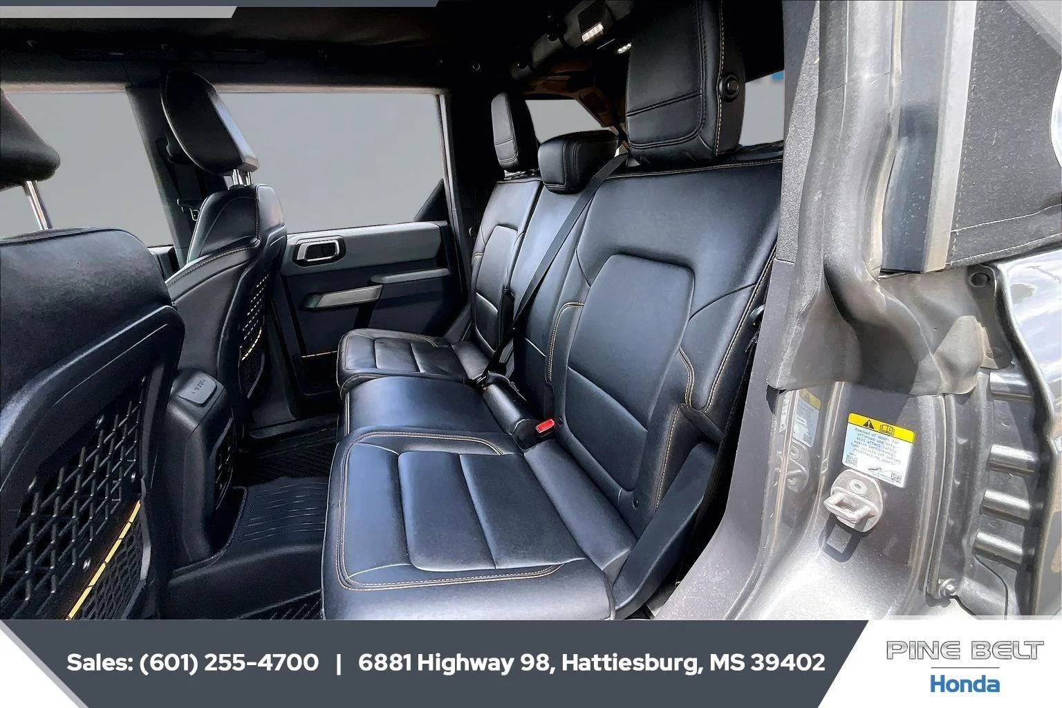 Used 2023 Carbonized Gray Ford Badlands Advanced image 19