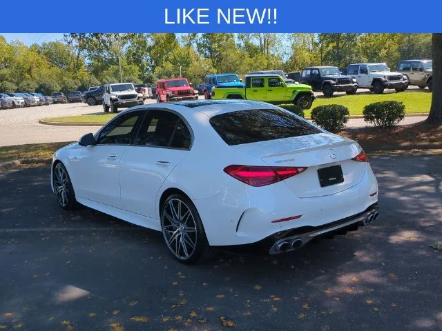 Used 2023 White Mercedes-Benz C 43 AMG® image 3