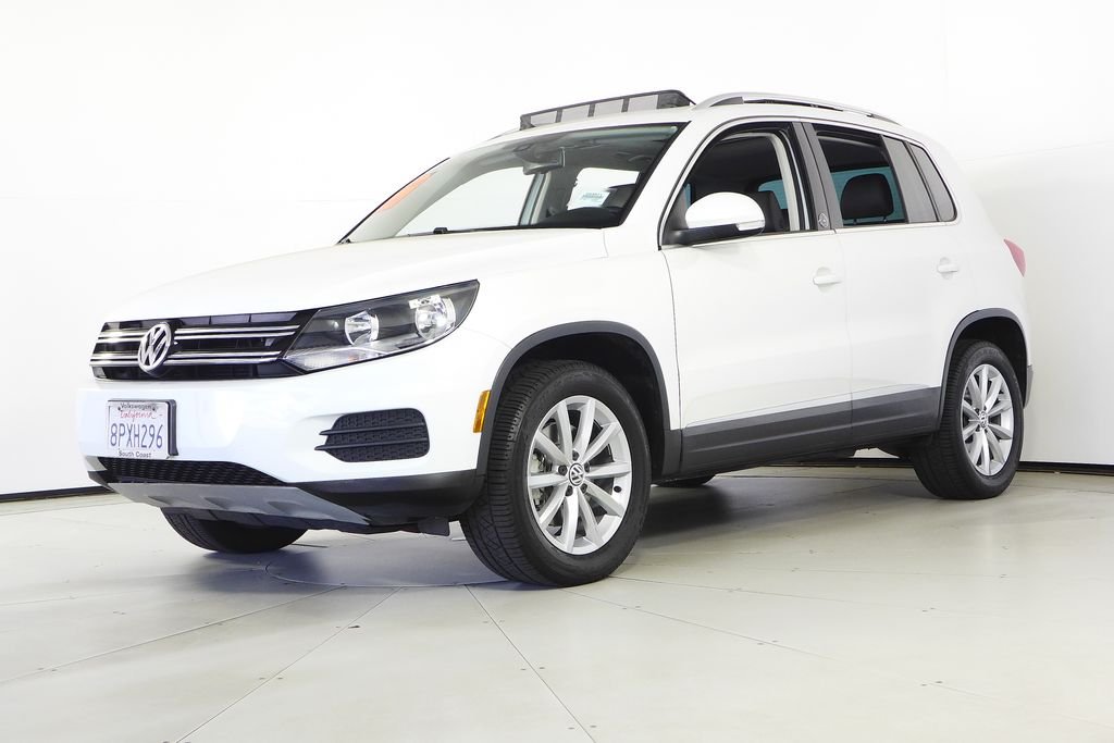 Used 2017 Volkswagen Tiguan Wolfsburg Edition with VIN WVGRV7AX1HK002803 for sale in Santa Ana, CA