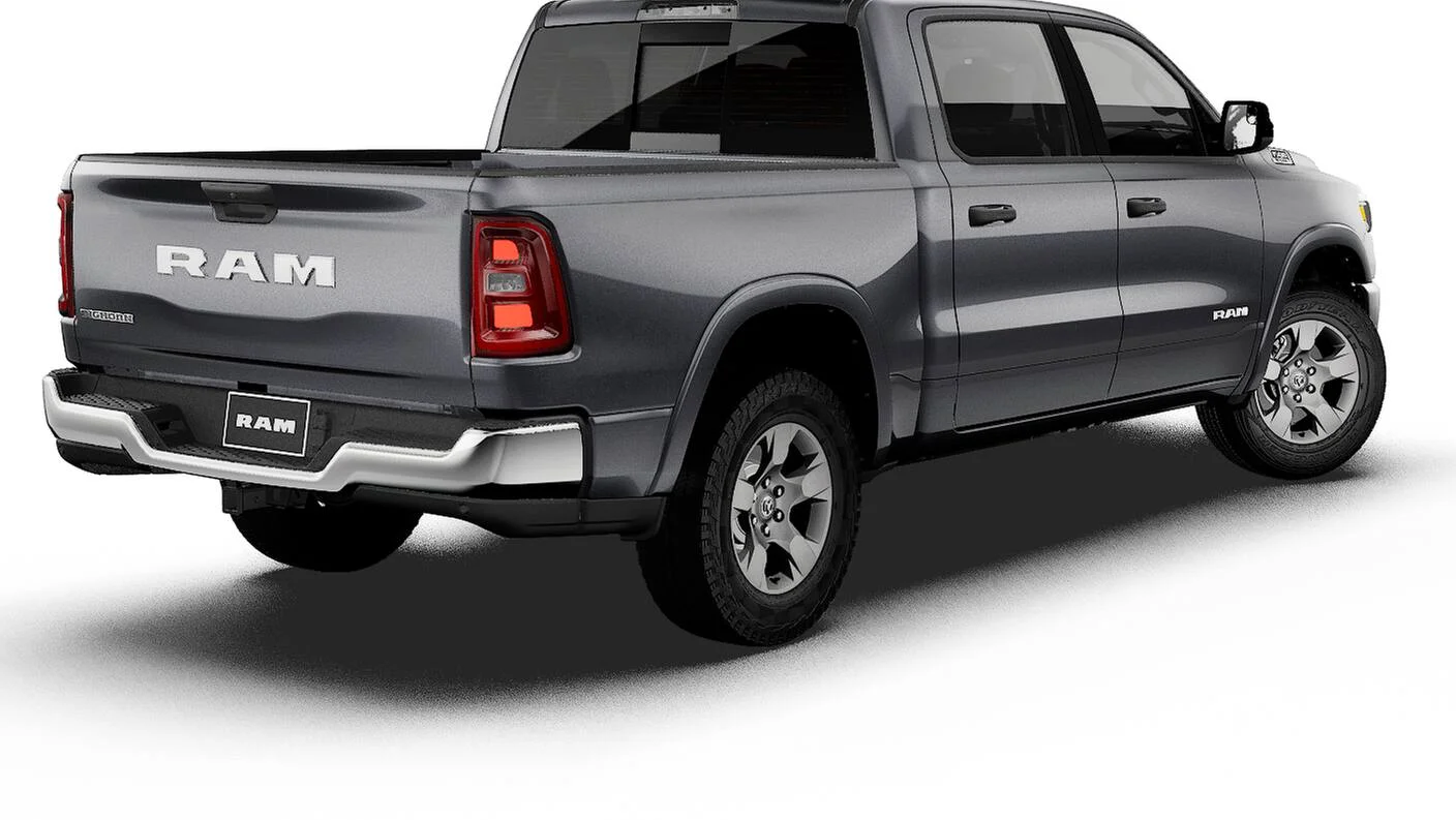 New 2027 Granite Crystal Metallic Clear-Coat Exterior Paint RAM Big Horn image 14