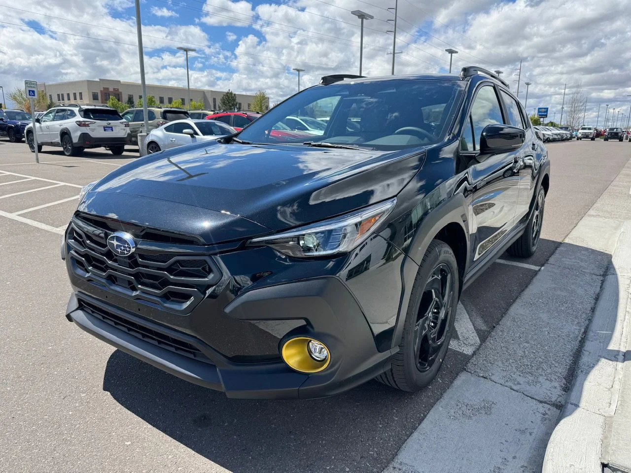 New 2026 Crystal Black Silica Subaru Sport Hybrid image 3