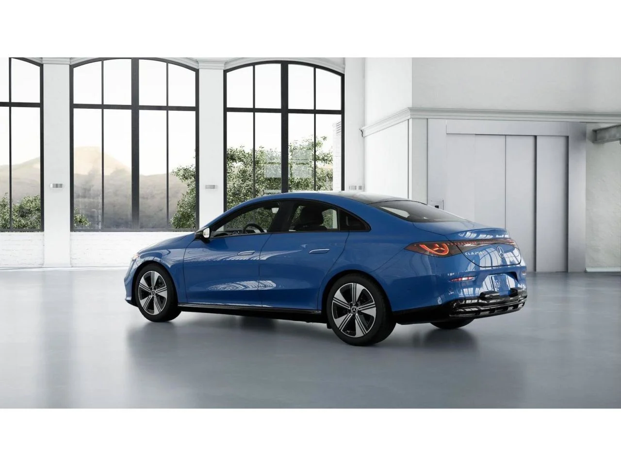 New 2027 Sky Blue Metallic Mercedes-Benz CLA 250+ image 30