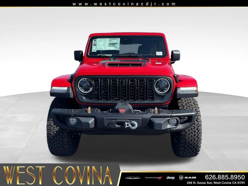 New 2024 Firecracker Red Clear-Coat Exterior Paint Jeep Rubicon 392 image 2