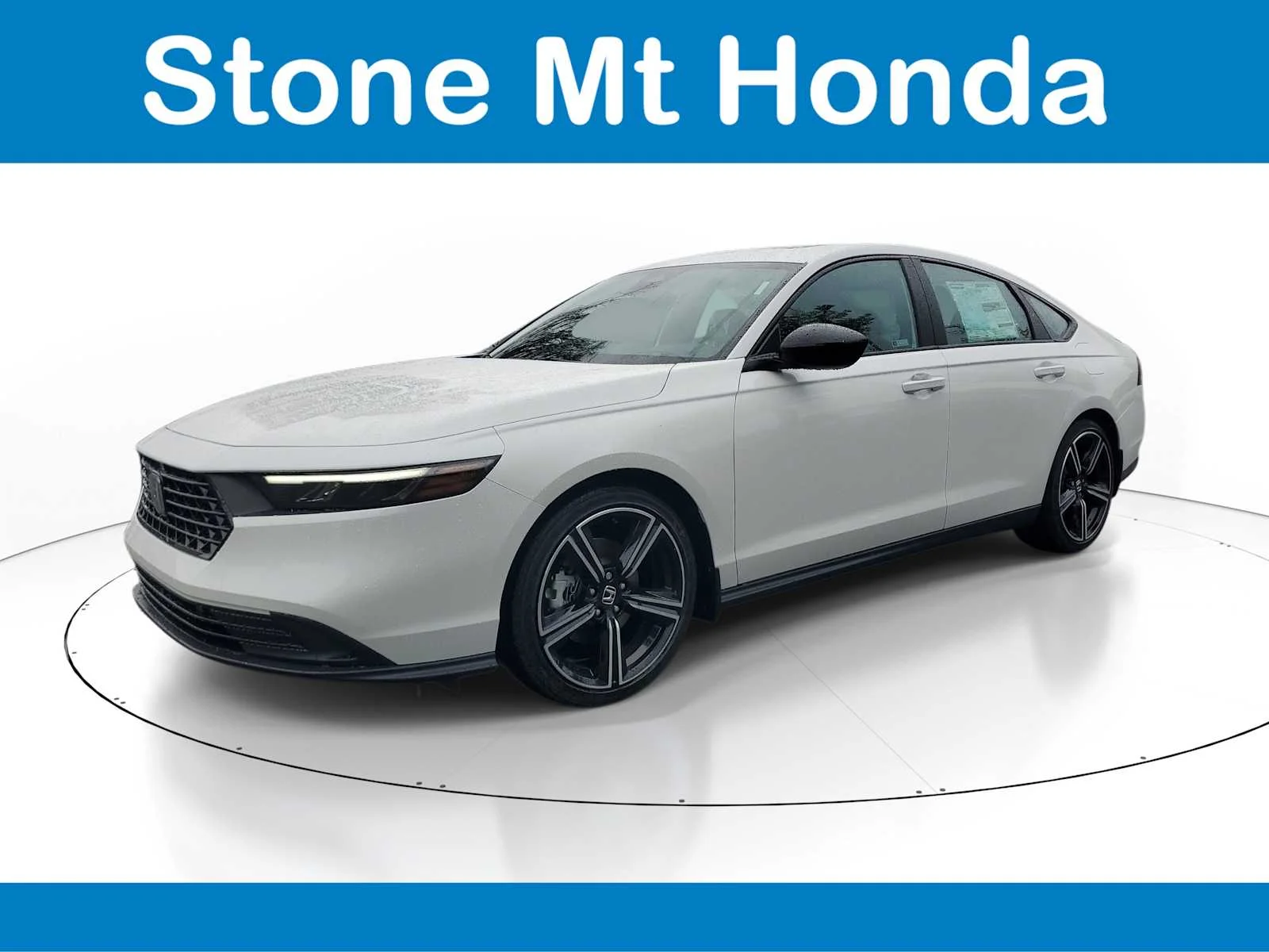 New 2026 Platinum White Pearl Honda Sport image 3