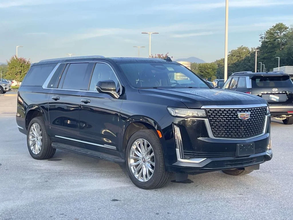 Used 2023 Black Raven Cadillac RWD Premium Luxury image 1