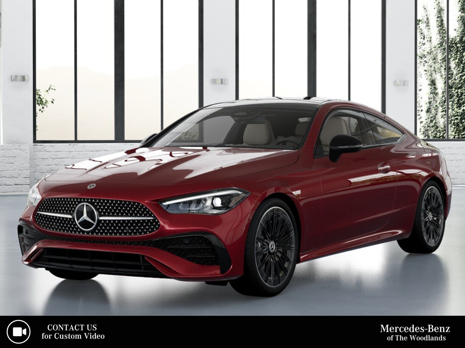 New 2026 MANUFAKTUR Patagonia Red Metallic Mercedes-Benz CLE 300 image 1