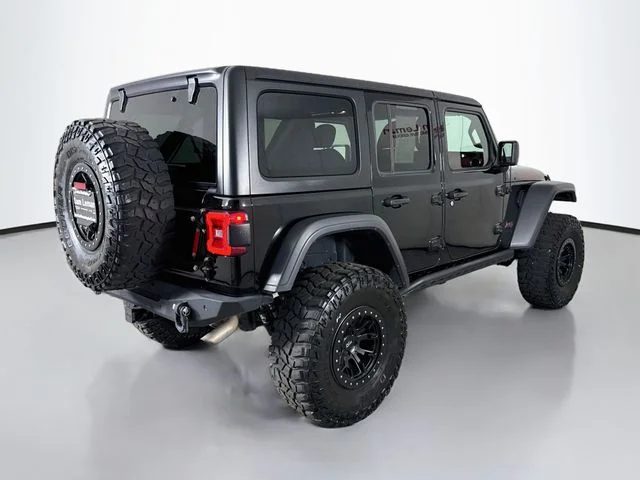Used 2022 Black Jeep Unlimited Rubicon image 7